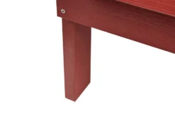 Ławka ogrodowa ADIRONDACK 125 cm Czerwony