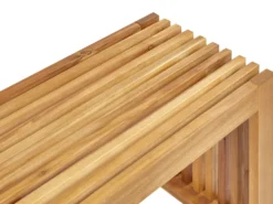 Ławka ogrodowa BELLANO 105 cm Drewno akacjowe Brązowy