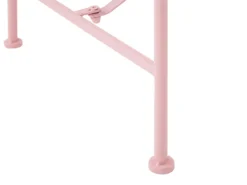 Ławka ogrodowa CAVINIA 125 cm Metal Różowy