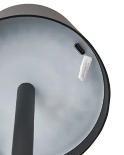 Bezprzewodowa lampa podłogowa LED GAVARRESA Ze ściemniaczem Metal Czarny