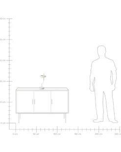 Bezprzewodowa lampa stołowa LED ALVIELA Ze ściemniaczem Metal Biały