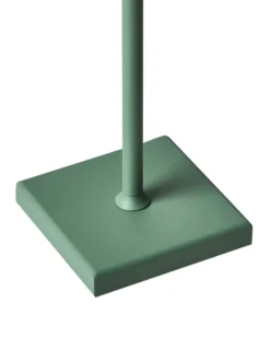 Bezprzewodowa lampa stołowa LED BACEIRO Ze ściemniaczem Metal Zielony