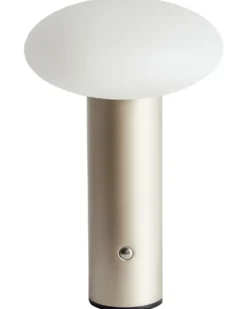 Bezprzewodowa lampa stołowa LED BUAYAN Ze ściemniaczem Metal Złoty