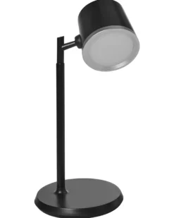 Bezprzewodowa lampa stołowa LED LIBRA Ze ściemniaczem Czarny