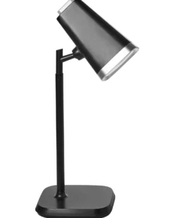 Bezprzewodowa lampa stołowa LED MUSCA Ze ściemniaczem Czarny