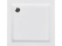 Brodzik prysznicowy AMPAY 90 x 90 x 7 cm Biały