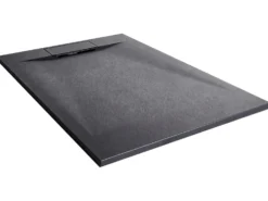 Brodzik prysznicowy AZZURRO 80 x 120 x 3 cm Czarny