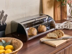 Chlebak DELECTATION Stal nierdzewna Srebrny