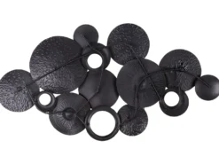 Dekoracja ścienna BROMINE Metal 69 cm Złoty