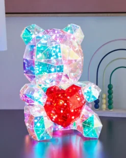 Dekoracja LED Miś RIGEL Sterowane aplikacją Kolorowy