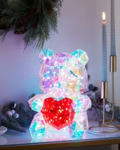 Dekoracja LED Miś RIGEL Sterowane aplikacją Kolorowy