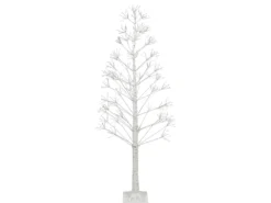 Dekoracja ogrodowa LED ALBIONI Drzewko 180 cm Biały