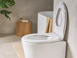 Deska sedesowa FAGNANO Wolnoopadająca 2 w 1 Duroplast Biały