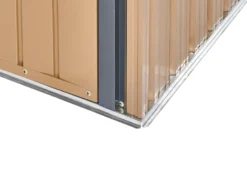 Domek narzędziowy NOCCIANO 313 cm 220 cm Brązowy