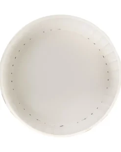 Donica BANE Metal 30 cm Biały/ beżowy