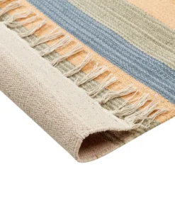 Dywan APARAN Beżowy 200 x 300 cm Bawełna Kilim