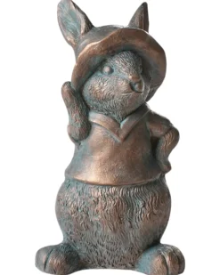 Figurka ogrodowa KONAKRY Królik Brązowy