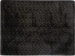 Koc ALAZEYA 130 x 180 cm Czarny