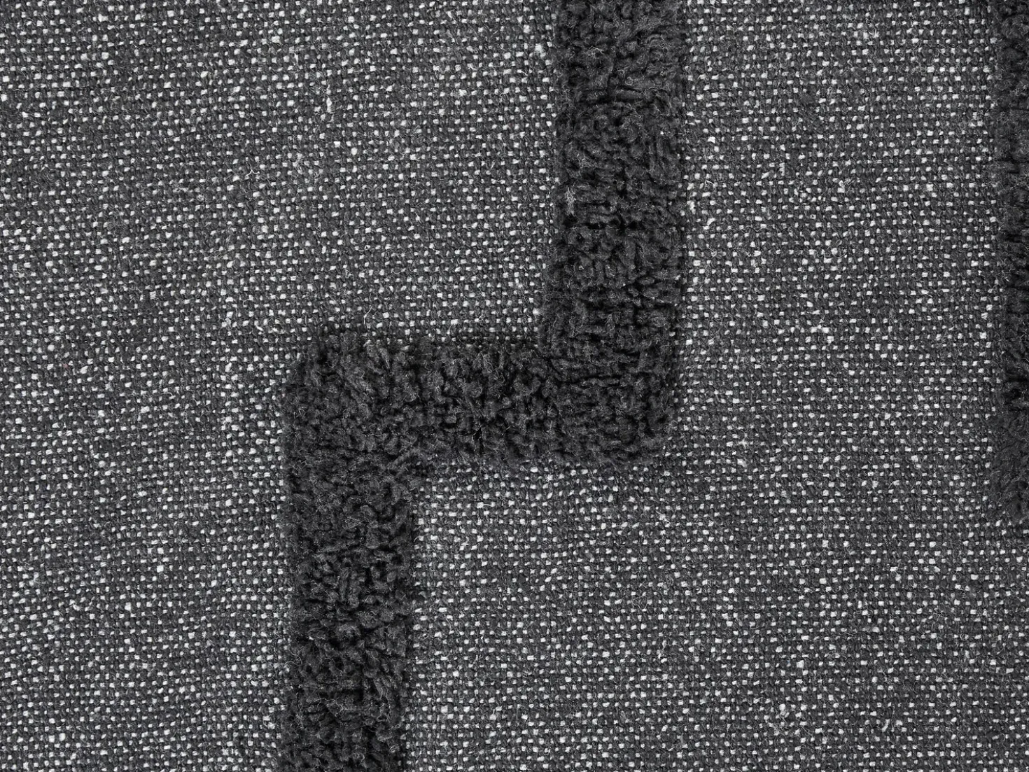 Koc CHACK Bawełna 220 x 240 cm Ciemnoszary