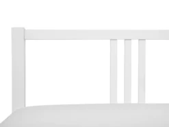 Łóżko Drewno sosnowe VANNES 90 x 200 cm Biały