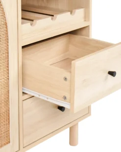 Kredens CAMPBELLTON 120 cm Jasnobrązowy