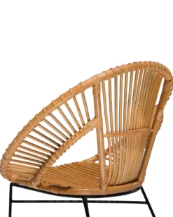 Krzesło do jadalni SARITA Rattan Naturalny