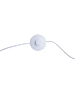 Lampa podłogowa BENUE Metal Biały