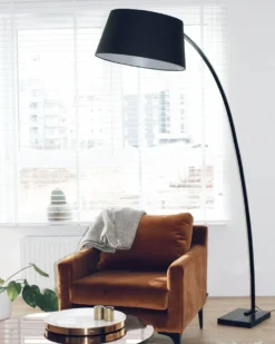 Lampa podłogowa BENUE Metal Czarny