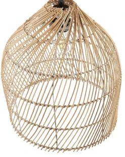 Lampa podłogowa BERNICA Rattan Naturalny