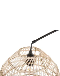 Lampa podłogowa GUAVIARE Rattan Beżowy
