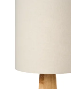 Lampa podłogowa ILALA Drewno Naturalny