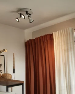 Lampa spot 3-punktowa BARO Regulowana Metal Biały