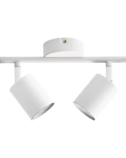 Lampa spot 2-punktowa NYANDO Metal Biały