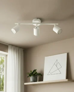 Lampa spot 3-punktowa NYANDO Metal Biały