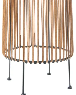 Lampion solarny SEMLIKI 68 cm Naturalny