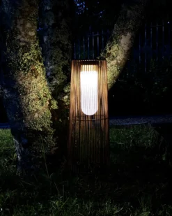 Lampion solarny SEMLIKI 68 cm Naturalny