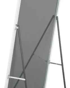 Lustro stojące BEAUVAIS 156 cm Metal Srebrny