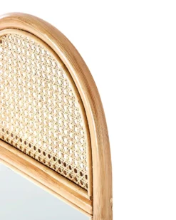 Lustro stojące BRUSSEY 170 cm Rattan Naturalny