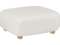 Otomana AMLI Boucle Złamana biel