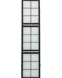 4-panelowy parawan pokojowy GOMAGOI Czarny 120 cm 170 cm