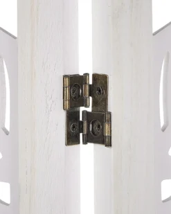 3-panelowy parawan pokojowy MELAGO Biały 122 cm 170 cm