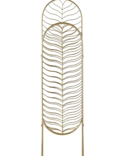 3-panelowy parawan pokojowy PESCIA Złoty 120 cm 160 cm