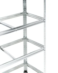 Regał magazynowy XITTA Metal 150 cm 75 cm Srebrny