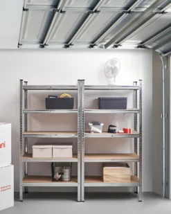 Regał magazynowy XITTA Metal 150 cm 75 cm Srebrny