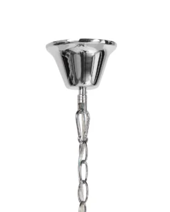 Żyrandol TENOIRO Metal Srebrny