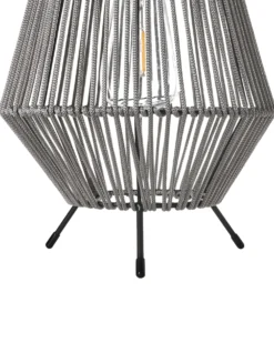Zestaw 2 lampionów solarnych VUNGU 27 cm Szary