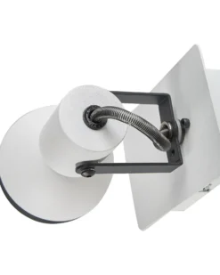 Zestaw 2 lamp spot BARO Biały Metal Regulowana