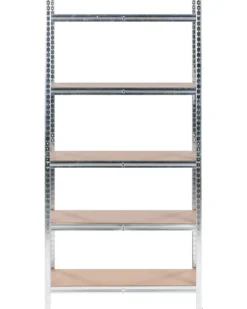 Zestaw 2 regałów magazynowych XITTA Metal 150 cm 75 cm Srebrny